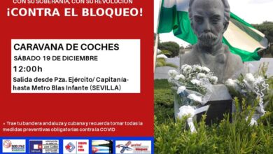 Photo of Este sábado, caravana en defensa de la soberanía y la revolución cubana: ¡contra el bloqueo!