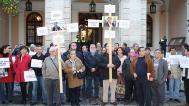 Photo of IU muestra su apoyo a los trabajadores de Sevilla Global despedidos sin motivos por el Gobierno de Zoido