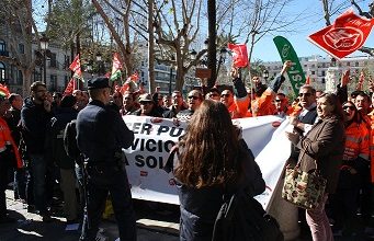 Photo of Solidaridad con los trabajadores de Lipasam desde el Distrito Cerro-Amate.