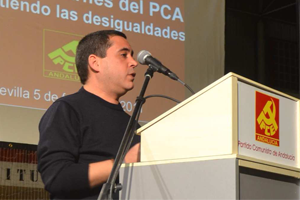 Photo of Carlos Vázquez, nuevo Secretario Provincial del PCA sevillano