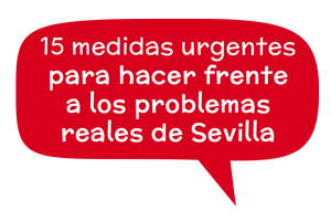 Photo of 15 medidas urgentes para hacer frente a los problemas reales de Sevilla
