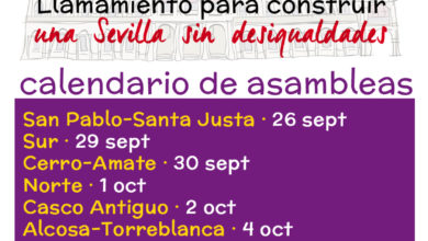 Photo of El calendario de nuestras asambleas abiertas