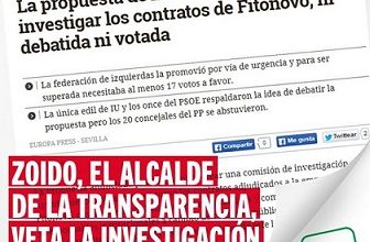 Photo of Izquierda Unida: «¿Qué tiene que ocultar o temer Zoido para vetar una comisión de investigación sobre Fitonovo en el Ayuntamiento?»