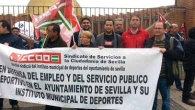 Photo of IU muestra su apoyo a las protestas de los trabajadores del IMD contra las privatizaciones y despidos del PP