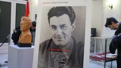 Photo of Exposición de José Díaz. Forjador de la unidad