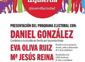 Photo of El martes 28 presentamos nuestro programa electoral