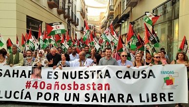 Photo of La dignidad recorre las calles de Sevilla al grito de ¡Sáhara libertad, Polisario vencerá!