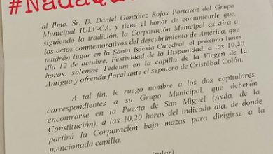 Photo of Los concejales de IU no acudirán a los actos religiosos del Día de la Hispanidad