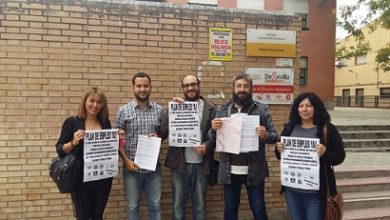 Photo of IU y el Comité Unitario por las Marchas de la Dignidad en Cerro Amate reclaman un plan de empleo urgente