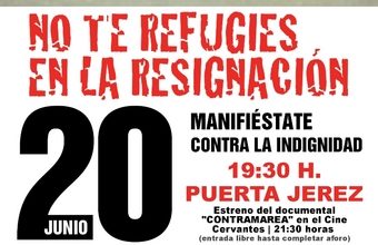 Photo of El 20J nos manifestamos contra la indignidad