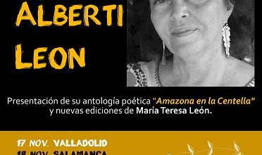 Photo of Aitana Alberti llega a nuestra tierra para reivindicar la figura literaria de María Teresa León
