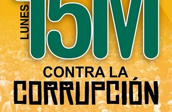 Photo of El 15-M nos movilizamos contra la corrupción. ¡Hay que echarlos!