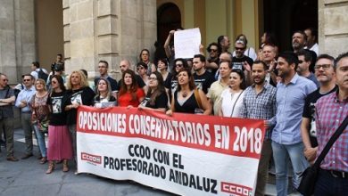 Photo of IU y Participa exigen la dimisión de Cabrera tras el violento desalojo policial de los profesores de música encerrados en el Ayuntamiento