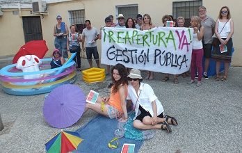 Photo of IU y Participa exigen la reapertura de la piscina Virgen de los Reyes con gestión pública y critican las “mentiras” del PSOE para justificar su privatización
