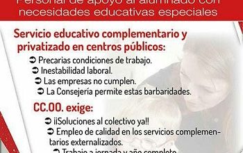 Photo of Contra la privatización de los servicios educativos complementarios