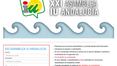 Photo of Arranca la votación on line de los documentos y las candidaturas para liderar IU Andalucía
