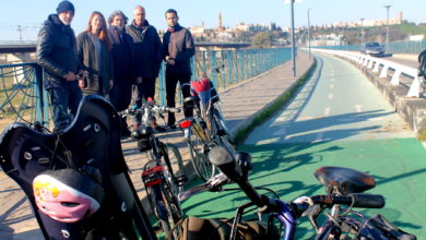 Photo of IU y Participa reivindican un carril bici que una la nueva pasarela sobre la SE-30 con el parque Vega de Triana