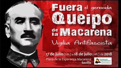 Photo of Vigilia antifascista y homenaje a las víctimas del franquismo en la Macarena