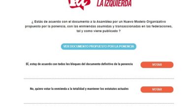 Photo of Ya se puede votar online el nuevo modelo organizativo de Izquierda Unida