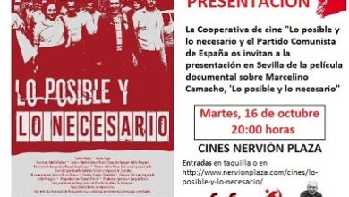 Photo of Llega a Sevilla el documental ‘Lo posible y lo necesario’