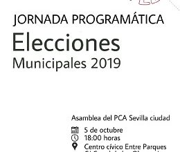 Photo of Jornada programática de cara a las próximas elecciones municipales