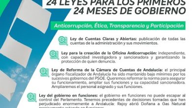 Photo of 24 leyes para los primeros 24 meses de Gobierno en Andalucía