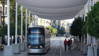 Photo of Toldos tranvía Avenida Constitución (Pregunta para Comisión de Control- Septiembre 2025)
