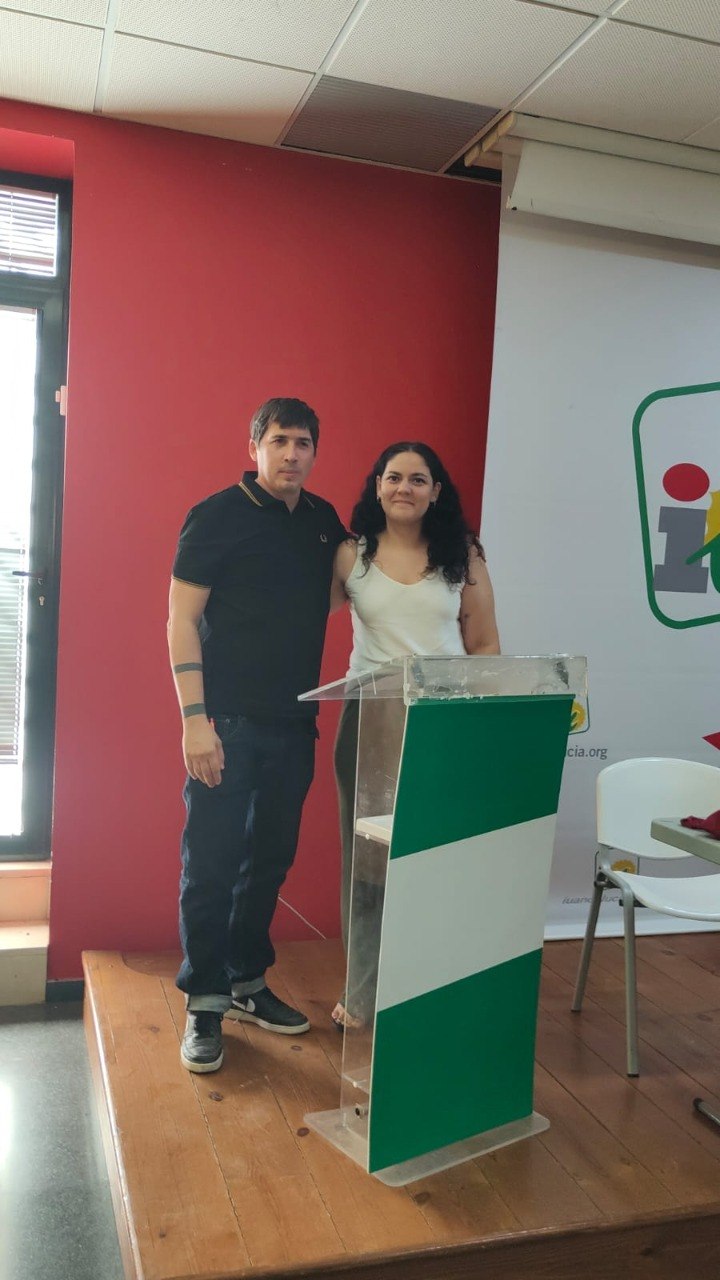 Photo of Neiva Copado y Manu Fernández, nuevos co-coordinadores de Izquierda Unida en Sevilla